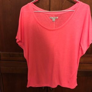 Bright pink top
